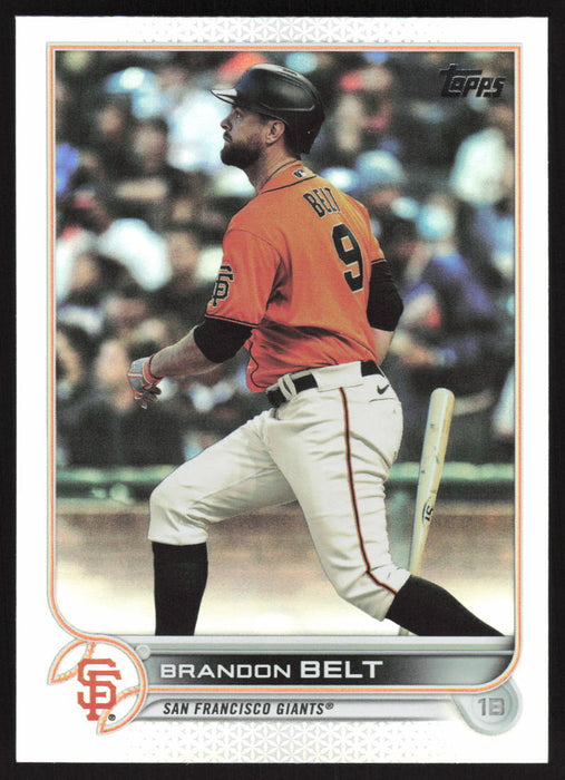 2022 Topps #632 Brandon Belt Rainbow Foil