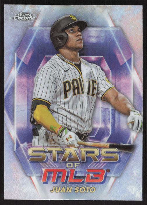 2023 Topps #SMLBC-20 Juan Soto Stars of MLB Chrome