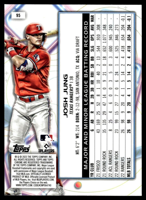 2023 Topps Cosmic Chrome #95 Josh Jung