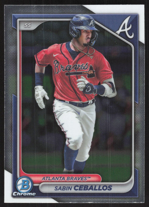 2024 Bowman #BCP-130 Sabin Ceballos Chrome Prospects