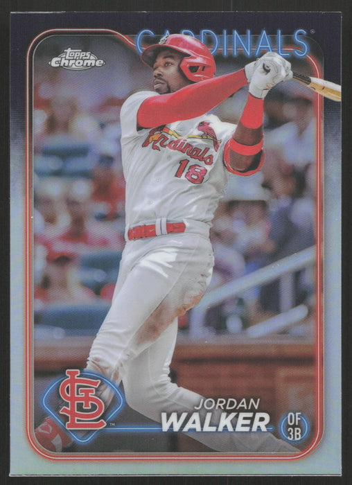 2024 Topps Chrome #212 Jordan Walker Refractor