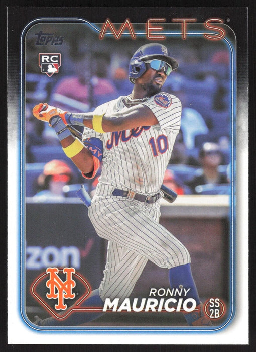 2024 Topps #224 Ronny Mauricio - 10 Card Player Lot - Rookie Card