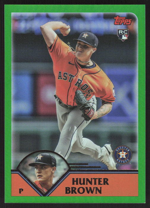 2023 Topps Archives #273 Hunter Brown Green Foil #/99