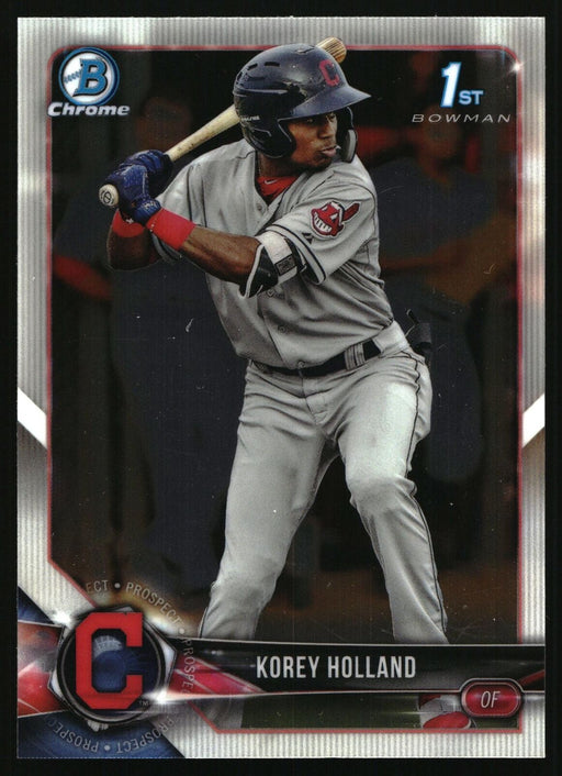 2018 Bowman Draft #BDC-89 Korey Holland Chrome