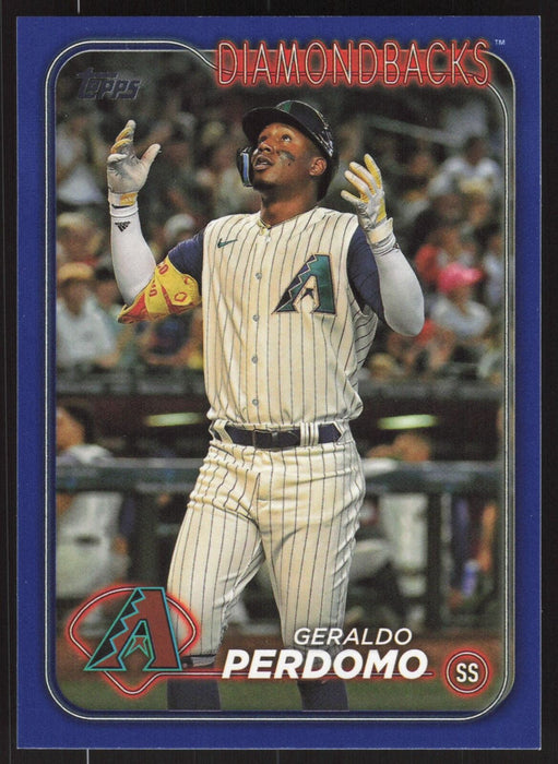 2024 Topps #41 Geraldo Perdomo Royal Blue