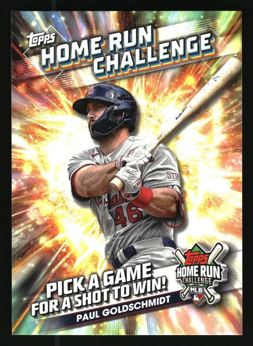 2024 Topps #HRC-24 Paul Goldschmidt Home Run Challenge (Series Two)