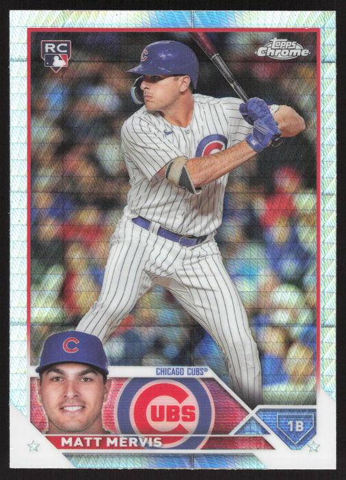 2023 Topps Chrome Update #USC112 Matt Mervis Prism