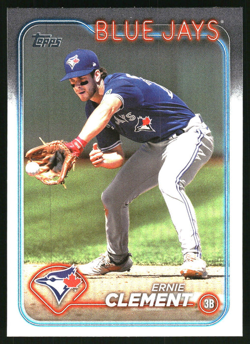 2024 Topps Update #US344 Ernie Clement Rainbow Foil