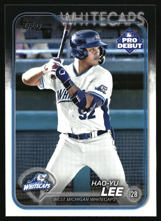 2024 Topps Pro Debut #PD-189 Hao-Yu Lee