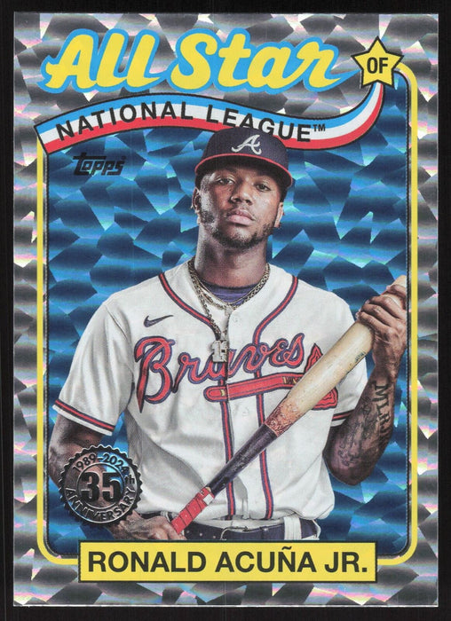 2024 Topps #89ASB-28 Ronald Acuña Jr. 1989 Topps Baseball All-Stars Foil