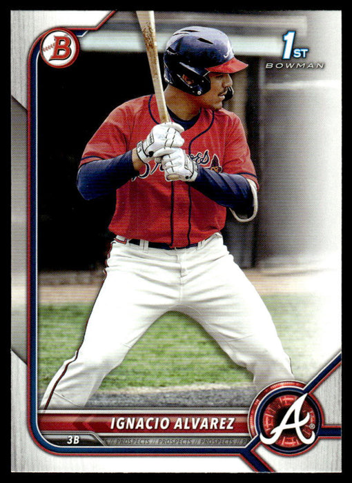 2022 Bowman Draft #BD-125 Ignacio Alvarez