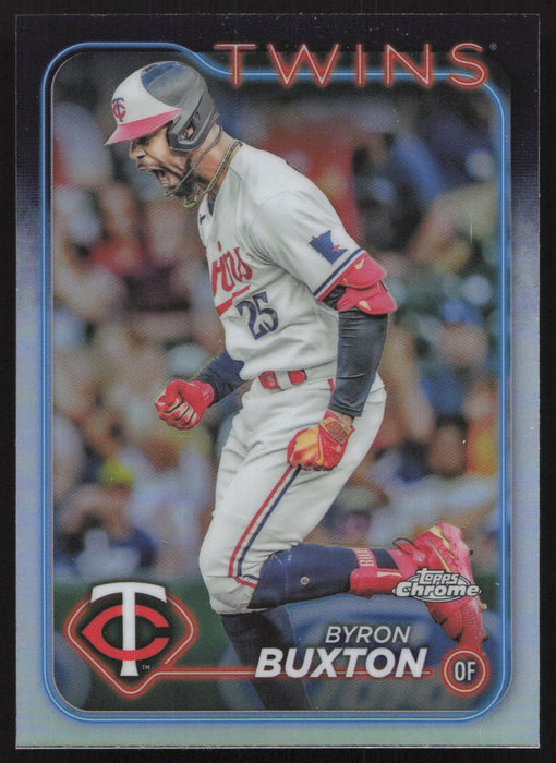 2024 Topps Chrome #10 Byron Buxton Refractor