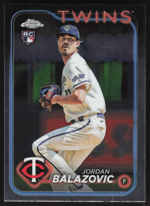 2024 Topps Chrome #198 Jordan Balazovic