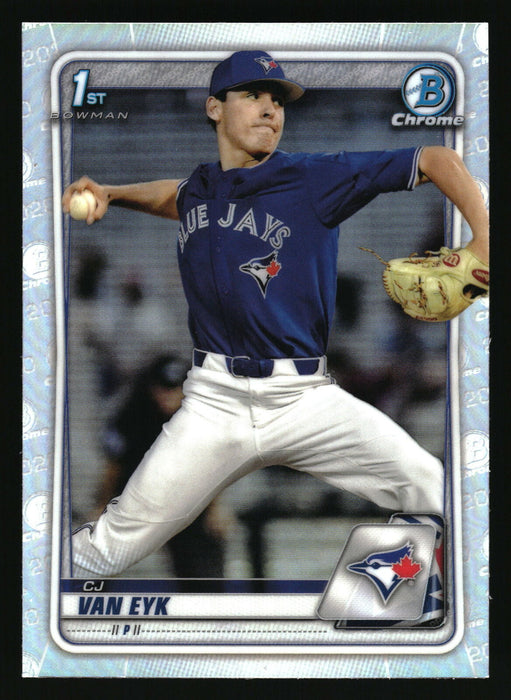 2020 Bowman Draft #BD-93 CJ Van Eyk Chrome Refractor