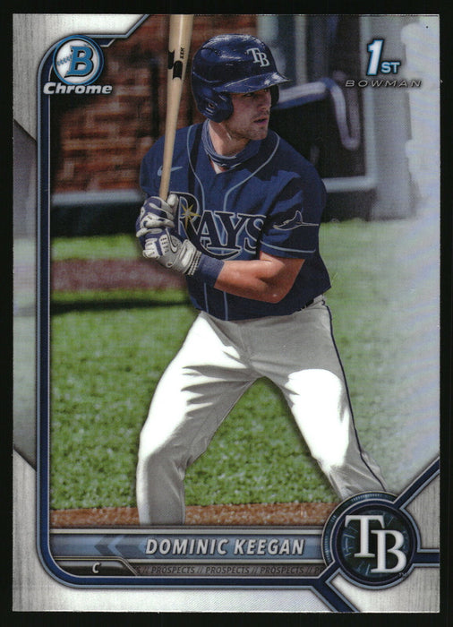 2022 Bowman Draft #BDC-9 Dominic Keegan Chrome Refractor