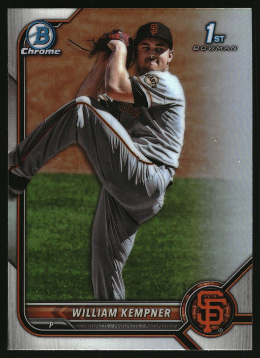 2022 Bowman Draft #BDC-3 William Kempner Chrome Refractor