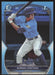 2023 Bowman Draft #BDC-130 Adrian Santana Chrome Sky Blue Refractor