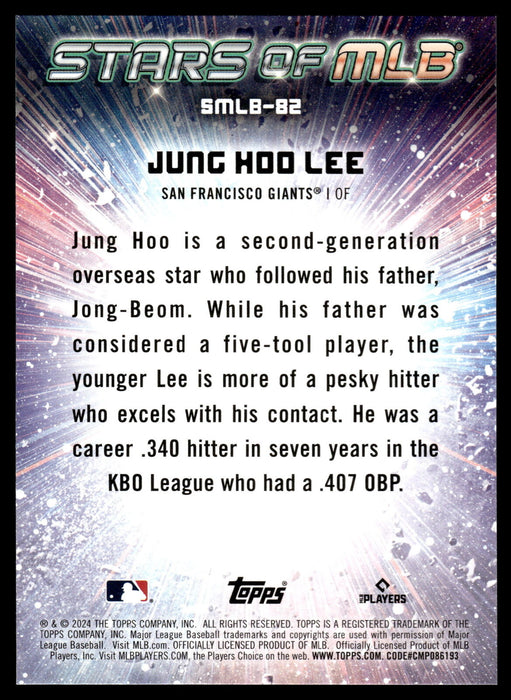 2024 Topps Update #SMLB-82 Jung Hoo Lee Stars of MLB