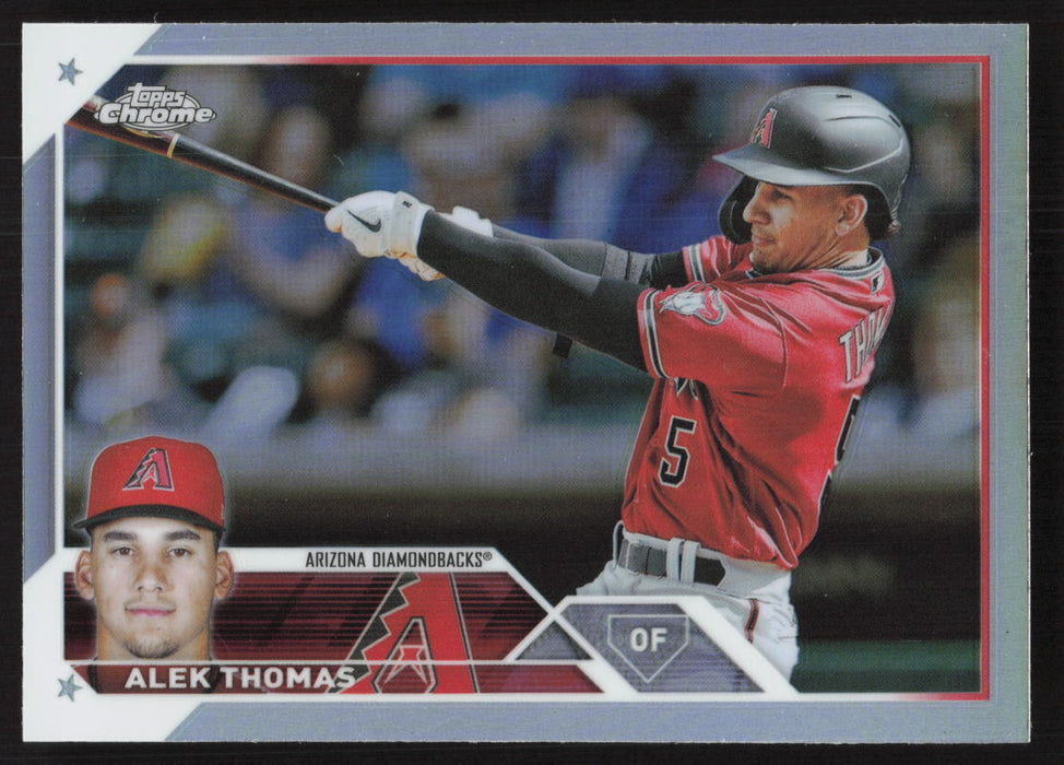 2023 Topps Chrome #186 Alek Thomas Refractor