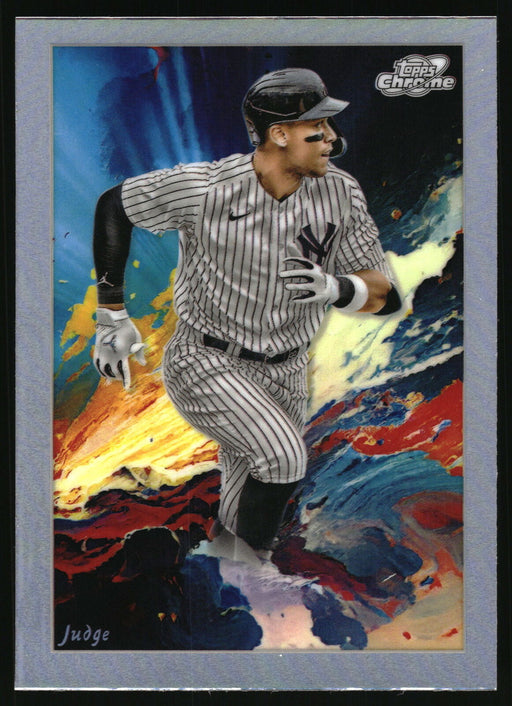 2024 Topps Chrome Cosmic #STN-19 Aaron Judge Stars in the Night