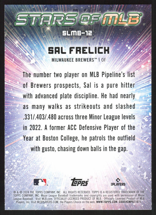 2024 Topps #SLMB-12 Sal Frelick Stars of MLB