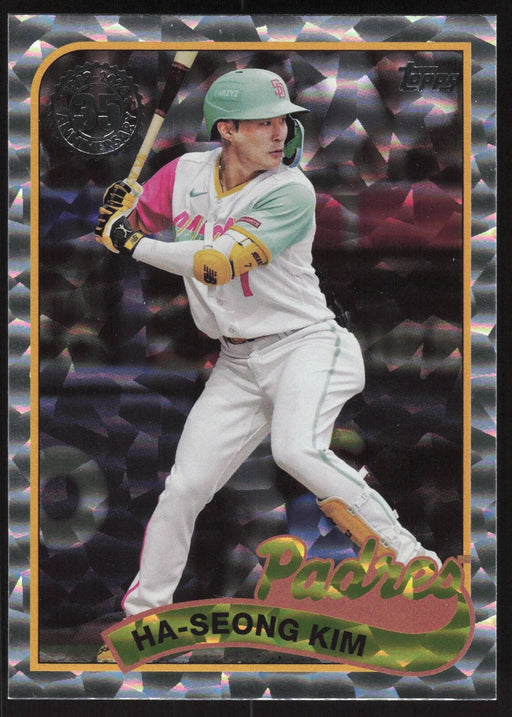 2024 Topps #89B2-16 Ha-Seong Kim 1989 Topps Baseball 35th Anniversary Foil