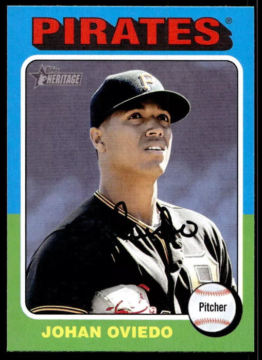 2024 Topps Heritage #104 Johan Oviedo Base