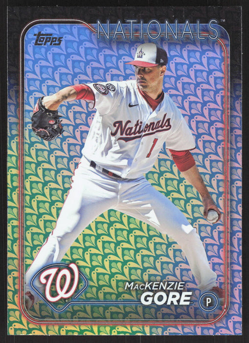 2024 Topps #113 MacKenzie Gore Holiday