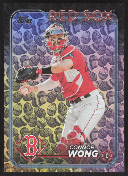 2024 Topps #104 Connor Wong Holiday Eggs