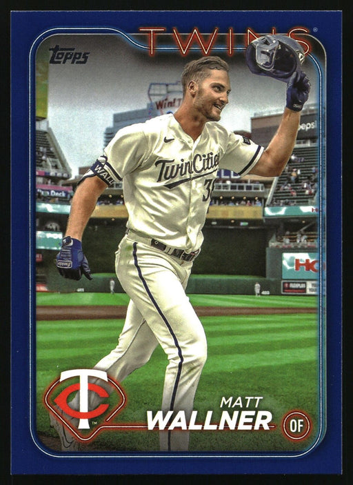 2024 Topps #91 Matt Wallner Royal Blue