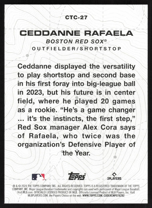 2024 Topps #CTC-27 Ceddanne Rafaela City to City