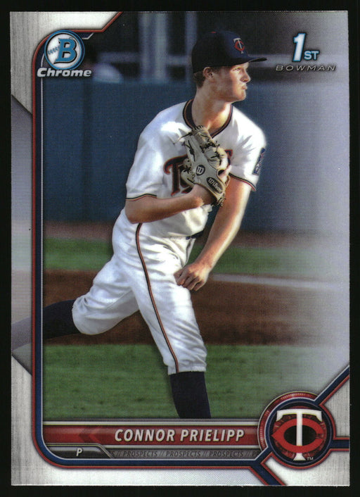 2022 Bowman Draft #BDC-8 Connor Prielipp Chrome Refractor