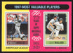 2024 Topps Heritage #200 1997 MVPs (Ken Griffey Jr. / Larry Walker)