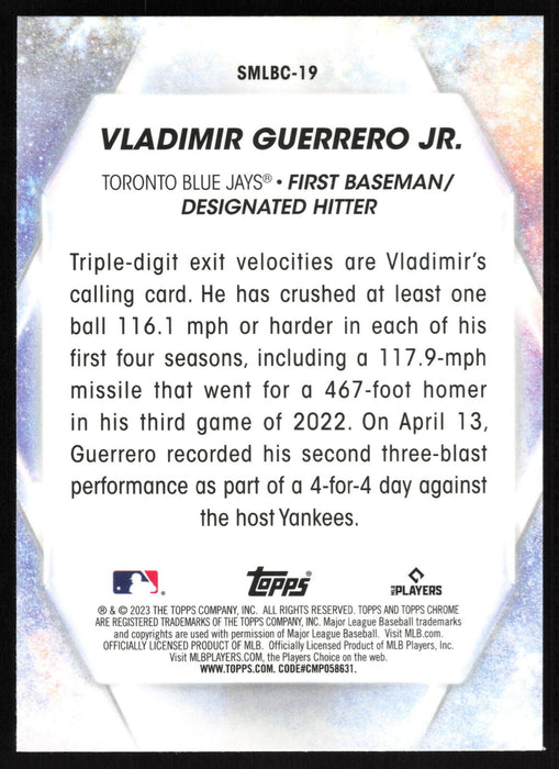 2023 Topps #SMLBC-19 Vladimir Guerrero Jr. Stars of MLB Chrome