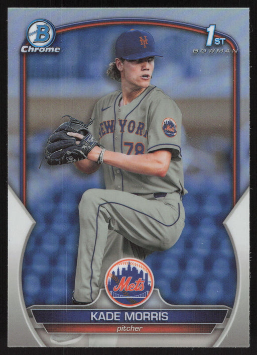 2023 Bowman Draft #BDC-86 Kade Morris Chrome Refractor