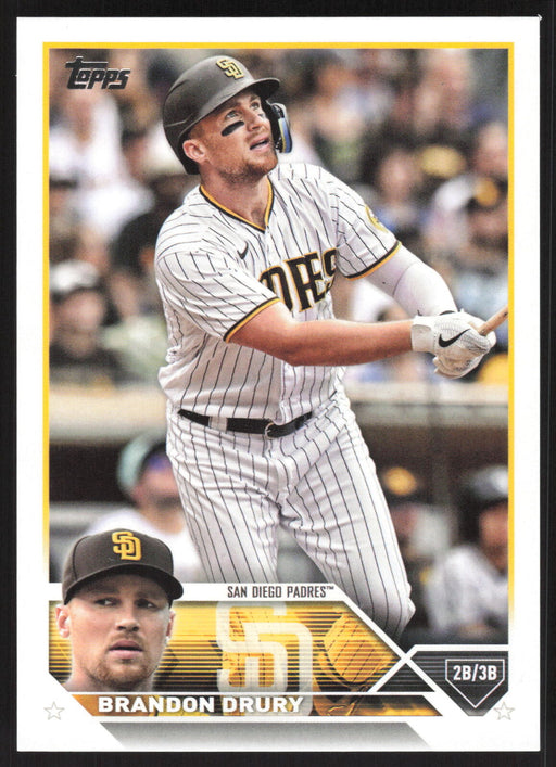 2023 Topps #14 Brandon Drury Advanced Stat #/300