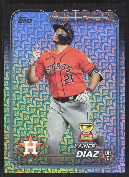 2024 Topps #77 Yainer Díaz Holiday