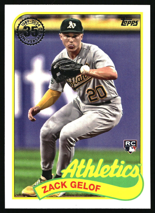 2024 Topps #89B-90 Zack Gelof