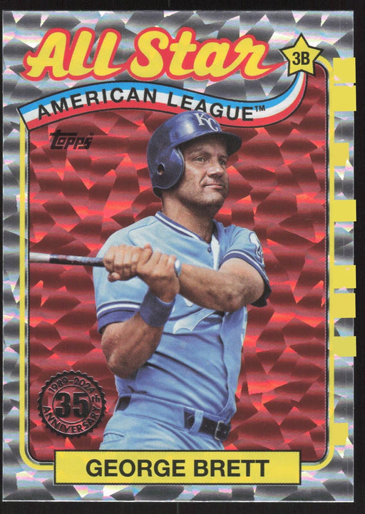 2024 Topps #89ASB-39 George Brett 1989 Topps Baseball All-Stars Foil