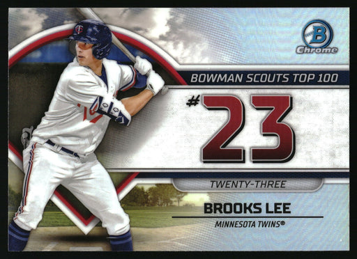 2023 Bowman #BTP-23 Brooks Lee Bowman Scouts Top 100