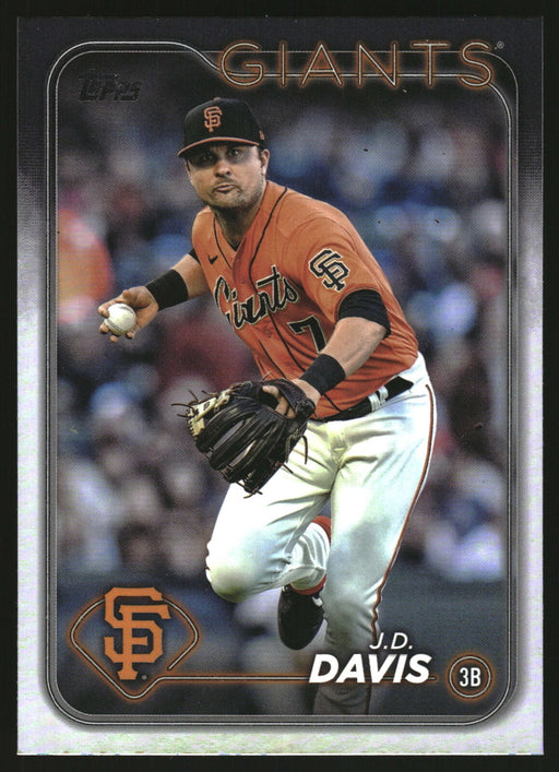 2024 Topps #64 J.D. Davis Rainbow Foil