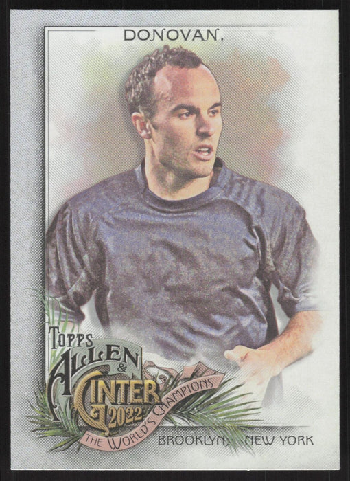 2022 Topps Allen & Ginter #184 Landon Donovan Silver Portrait