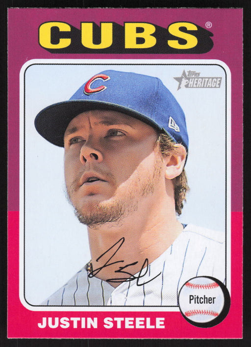 2024 Topps Heritage #278 Justin Steele