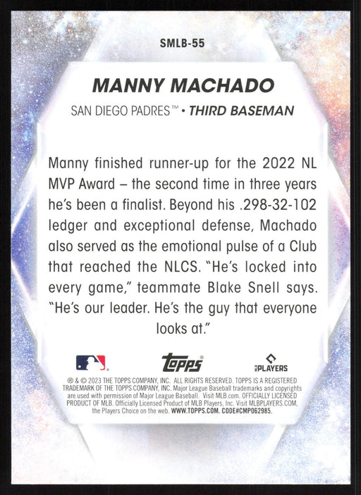 2023 Topps #SMLB-55 Manny Machado Stars of MLB