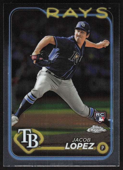 2024 Topps Chrome #225 Jacob Lopez