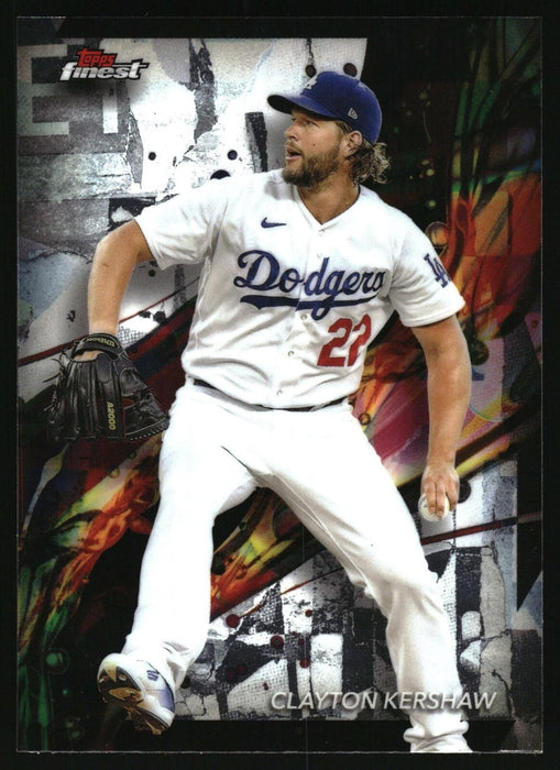 2024 Topps Finest #55 Clayton Kershaw