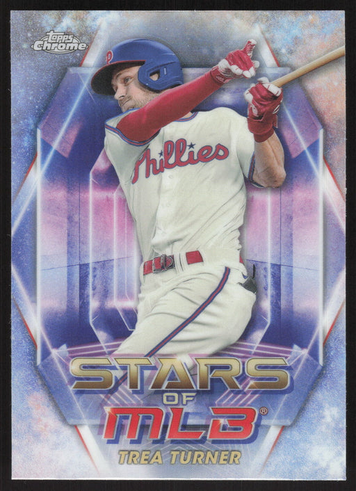 2023 Topps #SMLBC-47 Trea Turner Stars of MLB Chrome