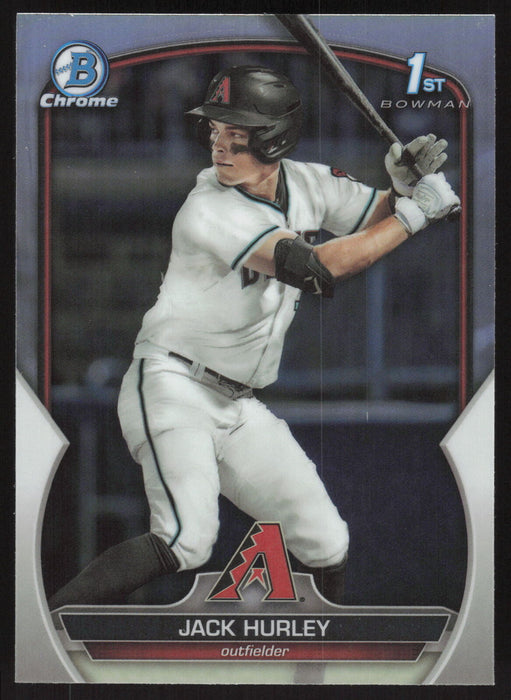 2023 Bowman Draft #BDC-162 Jack Hurley Chrome Refractor