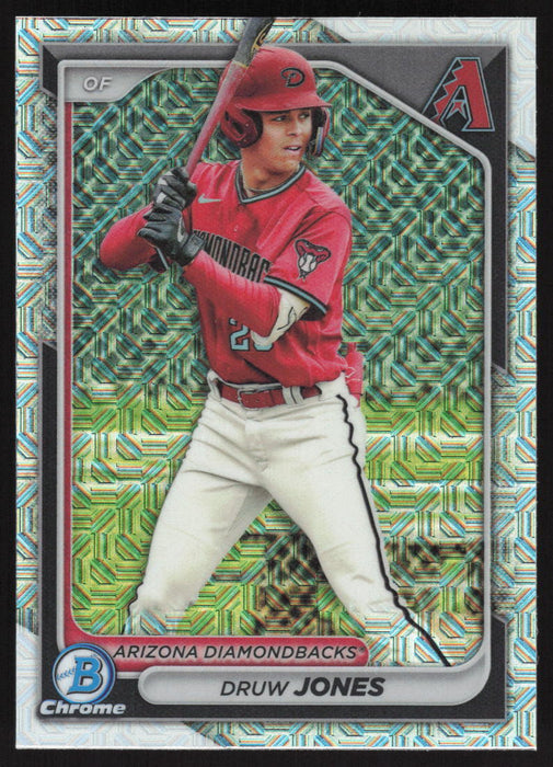 2024 Bowman Chrome #BCP-60 Druw Jones Mojo Refractor