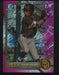 2022 Bowman Chrome #BCP-178 Yendry Rojas Prospects Fuchsia Shimmer Refractor